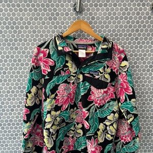 Patagonia fleece quater button